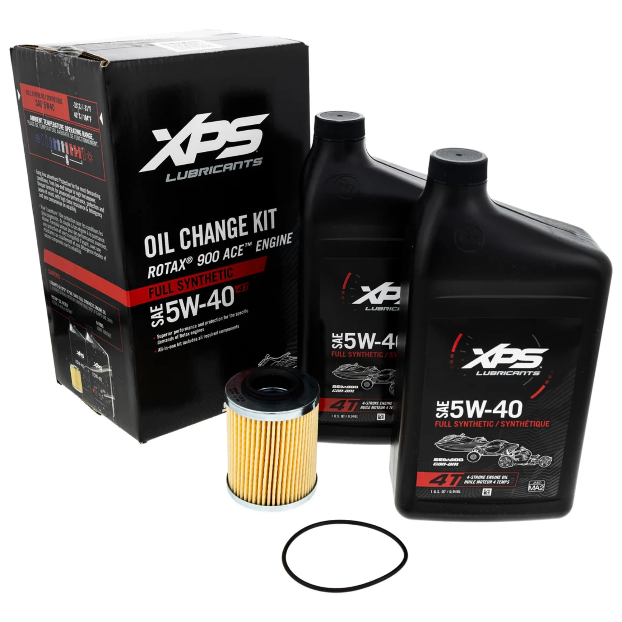 Amazon.com: Sea-Doo New OEM 4T 5W-40 Full Synthetic Oil Change Kit